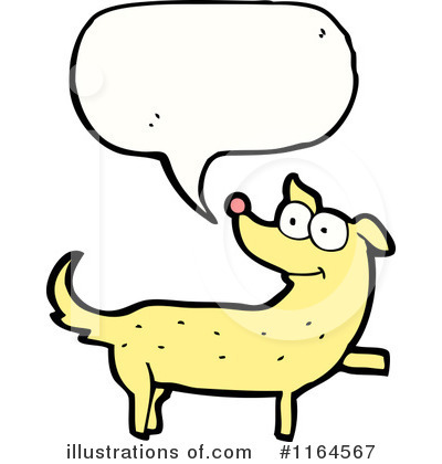 Royalty-Free (RF) Dog Clipart Illustration by lineartestpilot - Stock Sample #1164567