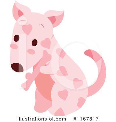 Royalty-Free (RF) Dog Clipart Illustration by Cherie Reve - Stock Sample #1167817