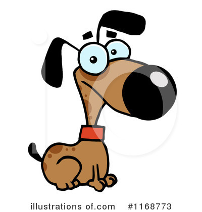 Royalty-Free (RF) Dog Clipart Illustration by Hit Toon - Stock Sample #1168773