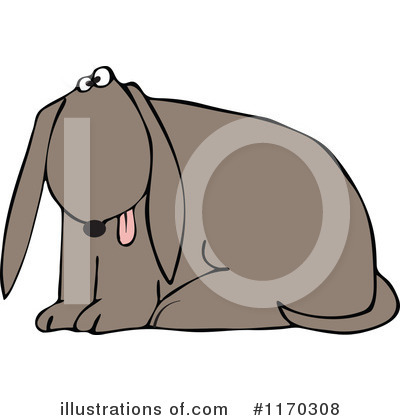 Royalty-Free (RF) Dog Clipart Illustration by djart - Stock Sample #1170308