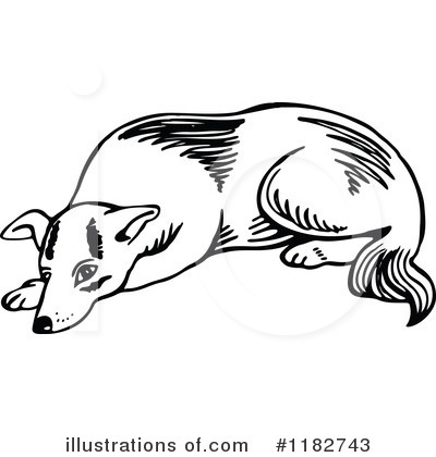 Royalty-Free (RF) Dog Clipart Illustration by Prawny - Stock Sample #1182743