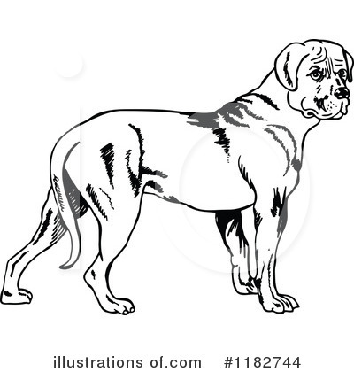 Royalty-Free (RF) Dog Clipart Illustration by Prawny - Stock Sample #1182744