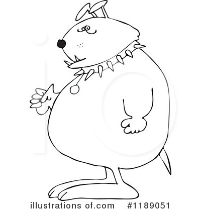 Royalty-Free (RF) Dog Clipart Illustration by djart - Stock Sample #1189051