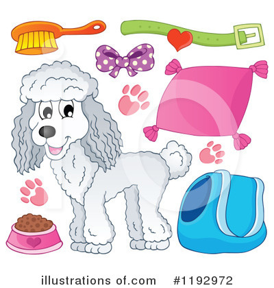 Royalty-Free (RF) Dog Clipart Illustration by visekart - Stock Sample #1192972