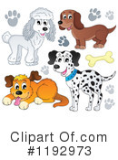 Dog Clipart #1192973 by visekart