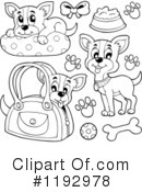 Dog Clipart #1192978 by visekart