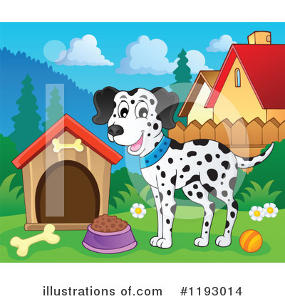 Royalty-Free (RF) Dog Clipart Illustration by visekart - Stock Sample #1193014