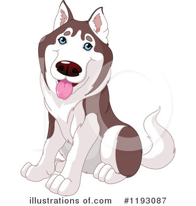 Royalty-Free (RF) Dog Clipart Illustration by Pushkin - Stock Sample #1193087