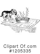 Dog Clipart #1205335 by Prawny Vintage