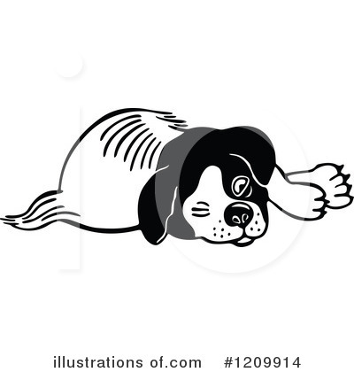 Royalty-Free (RF) Dog Clipart Illustration by Prawny - Stock Sample #1209914