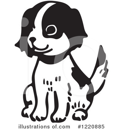 Royalty-Free (RF) Dog Clipart Illustration by Picsburg - Stock Sample #1220885
