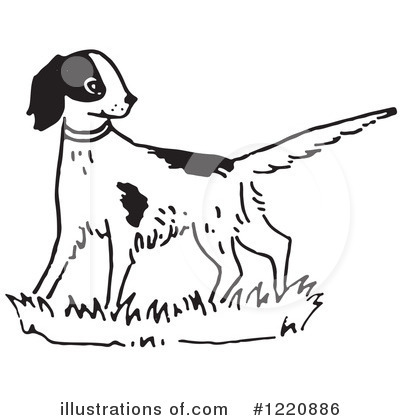 Royalty-Free (RF) Dog Clipart Illustration by Picsburg - Stock Sample #1220886