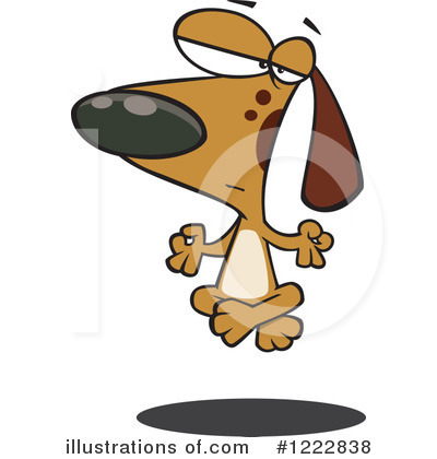 Royalty-Free (RF) Dog Clipart Illustration by toonaday - Stock Sample #1222838