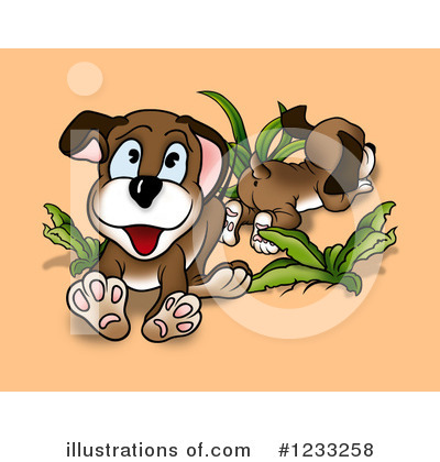 Royalty-Free (RF) Dog Clipart Illustration by dero - Stock Sample #1233258