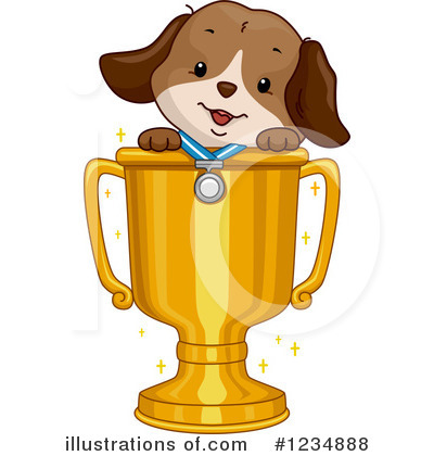 Royalty-Free (RF) Dog Clipart Illustration by BNP Design Studio - Stock Sample #1234888