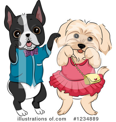 Royalty-Free (RF) Dog Clipart Illustration by BNP Design Studio - Stock Sample #1234889