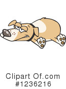 Dog Clipart #1236216 by toonaday