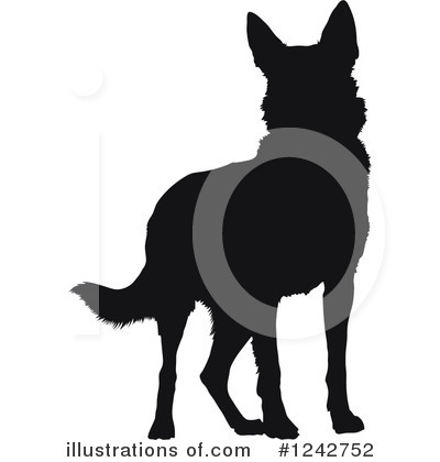 Royalty-Free (RF) Dog Clipart Illustration by Maria Bell - Stock Sample #1242752