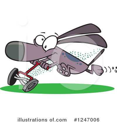 Mowing Clipart #1247006 by toonaday