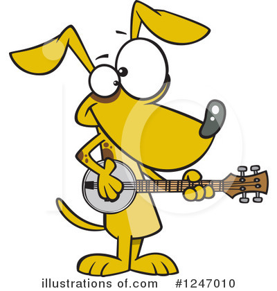 Royalty-Free (RF) Dog Clipart Illustration by toonaday - Stock Sample #1247010
