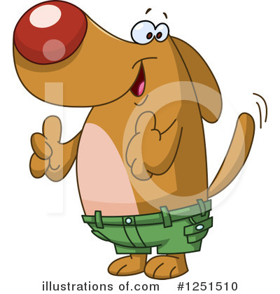 Royalty-Free (RF) Dog Clipart Illustration by yayayoyo - Stock Sample #1251510