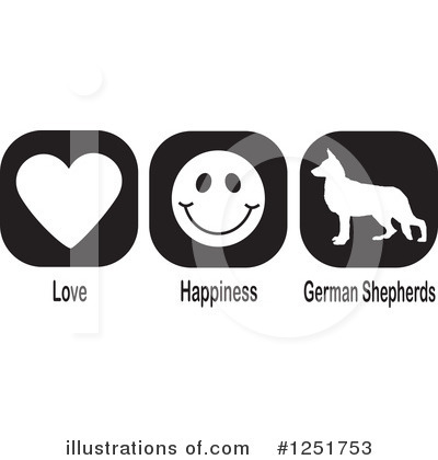 Royalty-Free (RF) Dog Clipart Illustration by Johnny Sajem - Stock Sample #1251753