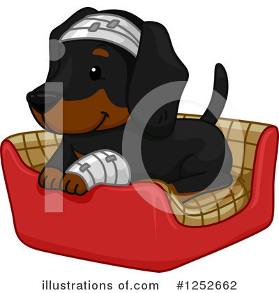 Wiener Dog Clipart #1252662 by BNP Design Studio