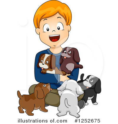 Royalty-Free (RF) Dog Clipart Illustration by BNP Design Studio - Stock Sample #1252675