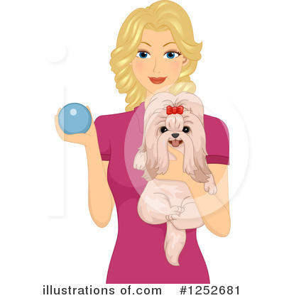 Royalty-Free (RF) Dog Clipart Illustration by BNP Design Studio - Stock Sample #1252681
