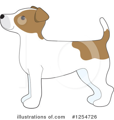 Royalty-Free (RF) Dog Clipart Illustration by Maria Bell - Stock Sample #1254726