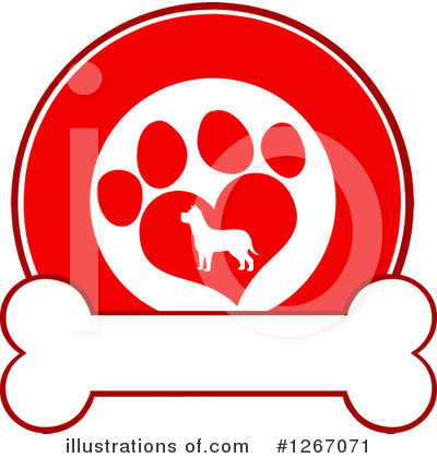 Royalty-Free (RF) Dog Clipart Illustration by Hit Toon - Stock Sample #1267071