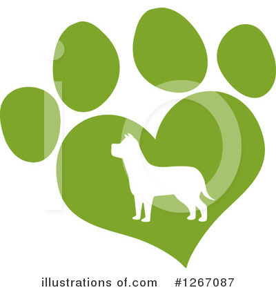 Royalty-Free (RF) Dog Clipart Illustration by Hit Toon - Stock Sample #1267087