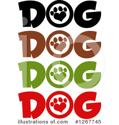 Royalty-Free (RF) Dog Clipart Illustration by Hit Toon - Stock Sample #1267745