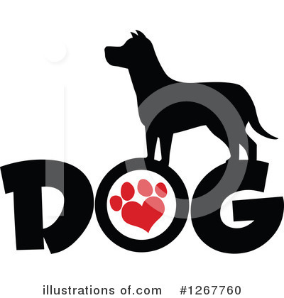 Royalty-Free (RF) Dog Clipart Illustration by Hit Toon - Stock Sample #1267760