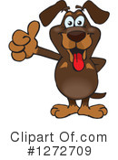 Dog Clipart #1272709 by Dennis Holmes Designs