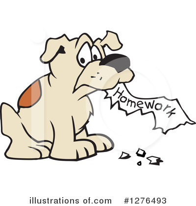 Royalty-Free (RF) Dog Clipart Illustration by Johnny Sajem - Stock Sample #1276493