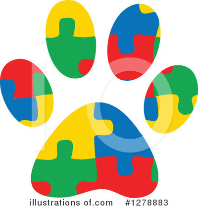 Royalty-Free (RF) Dog Clipart Illustration by Dennis Holmes Designs - Stock Sample #1278883