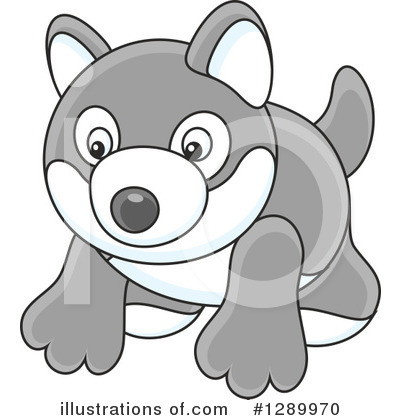Royalty-Free (RF) Dog Clipart Illustration by Alex Bannykh - Stock Sample #1289970