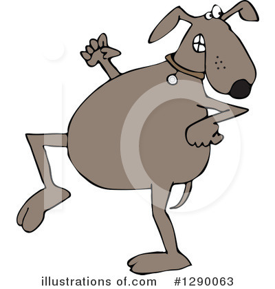 Royalty-Free (RF) Dog Clipart Illustration by djart - Stock Sample #1290063