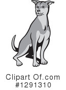 Dog Clipart #1291310 by patrimonio