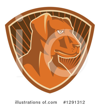 Royalty-Free (RF) Dog Clipart Illustration by patrimonio - Stock Sample #1291312