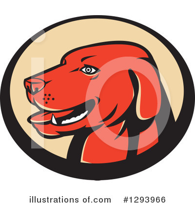 Royalty-Free (RF) Dog Clipart Illustration by patrimonio - Stock Sample #1293966