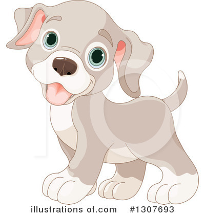 Royalty-Free (RF) Dog Clipart Illustration by Pushkin - Stock Sample #1307693