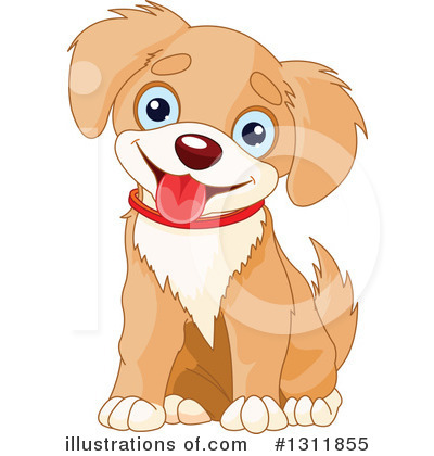 Royalty-Free (RF) Dog Clipart Illustration by Pushkin - Stock Sample #1311855