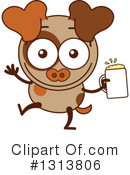 Dog Clipart #1313806 by Zooco