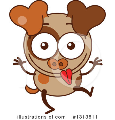 Royalty-Free (RF) Dog Clipart Illustration by Zooco - Stock Sample #1313811