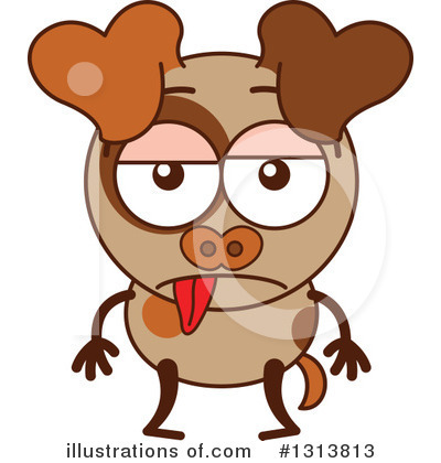 Royalty-Free (RF) Dog Clipart Illustration by Zooco - Stock Sample #1313813