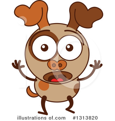 Royalty-Free (RF) Dog Clipart Illustration by Zooco - Stock Sample #1313820