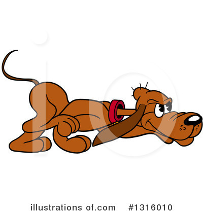 Dog Clipart #1316010 by LaffToon