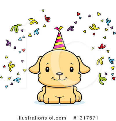Royalty-Free (RF) Dog Clipart Illustration by Cory Thoman - Stock Sample #1317671